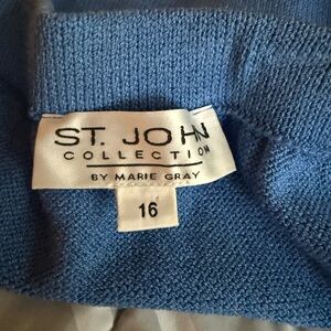 St. John Blue Skirt